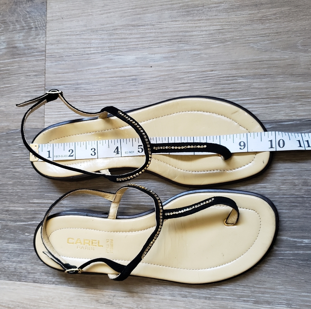 CAREL PARIS SLINGBACK SANDALS - Picture 15 of 15